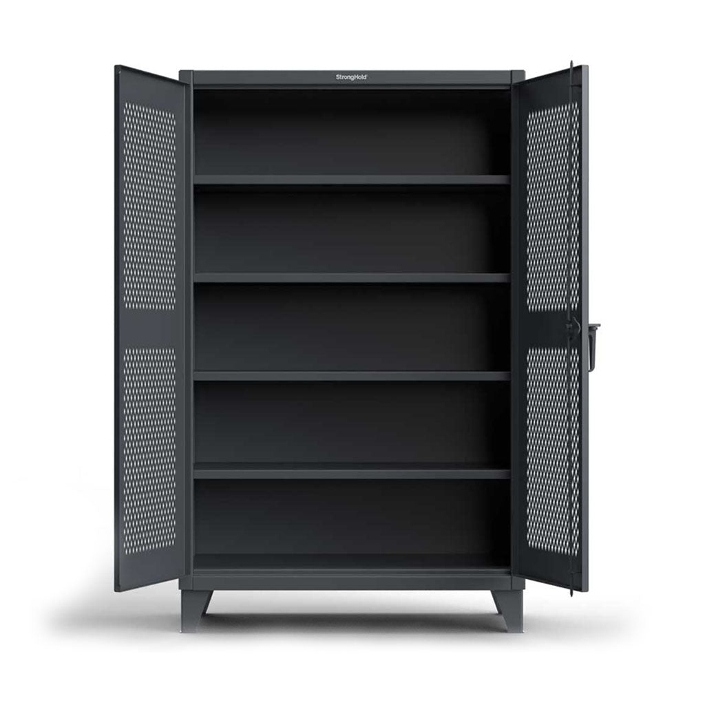 Buy dusty-gray 48 inch Ventilated 12 Gauge Storage Cabinet