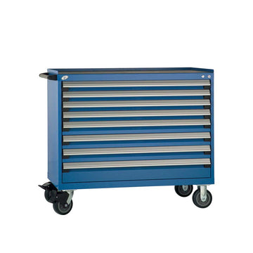 48" Mobile 8-Drawer HDR Steel Cabinet on 6" Casters HDC-R5BHE-3401