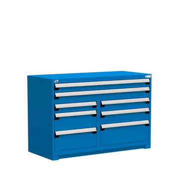 54" 8-Drawer HDR Cabinet with Compartments, Forklift Base HDC-R5KJG-3405