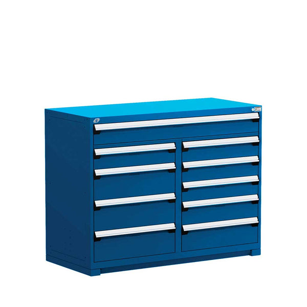 60" 10-Drawer HDR Cabinet with Compartments, Forklift Base HDC-R5KKE-4407