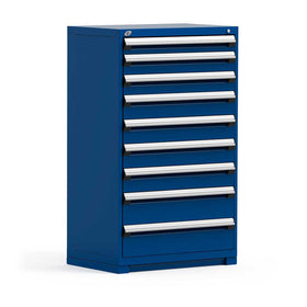 36" 9-Drawer HDR Cabinet with Compartments, Forklift Base HDC-R5AEE-5805-ST055