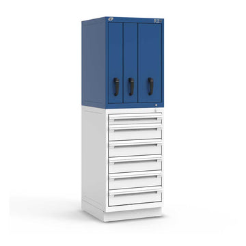 24" Vertical 3-Drawer R2V Stackable Cabinet HDC-RL-5HCE34004NA