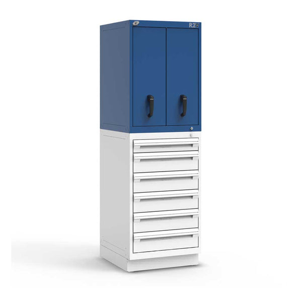 24" Vertical 2-Drawer R2V Stackable Cabinet HDC-RL-5HCG30006N