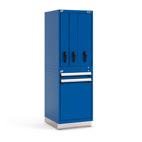 24" Vertical Combo 4-Drawer Steel Storage System HDC-RL-XCG76S002NS