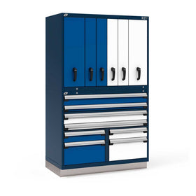 48" Vertical Combo 14-Drawer Steel Storage System HDC-RL-XHG76D002NS