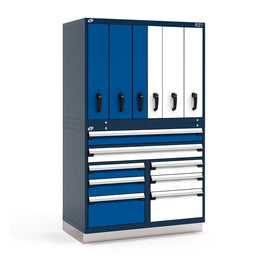 48" Vertical Combo 14-Drawer Steel Storage System HDC-RL-XHG76D004NS