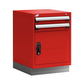 24" HDR Steel 2-Drawer Door Cabinet with Recessed Base HDC-R5ACG-3030S