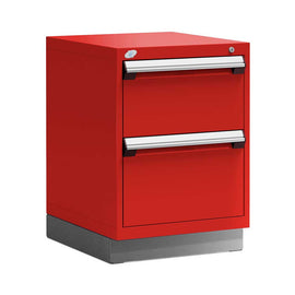 24" 2-Drawer Steel HDR Cabinet with Recessed Base HDC-R5ACG-3036S