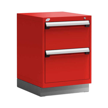 24" 2-Drawer Steel HDR Cabinet with Recessed Base HDC-R5ACG-3036S