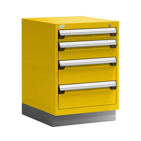 24" 4-Drawer Steel HDR Cabinet with Recessed Base HDC-R5ACG-3038S