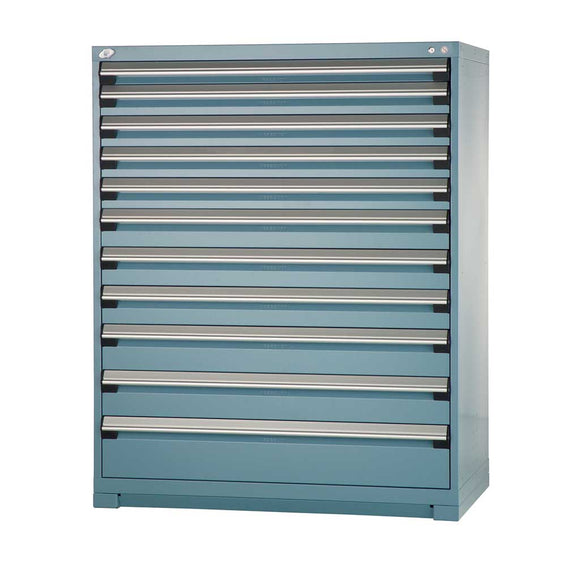 48" 11-Drawer Steel HDR Cabinet with Forklift Base HDC-R5AHG-5820