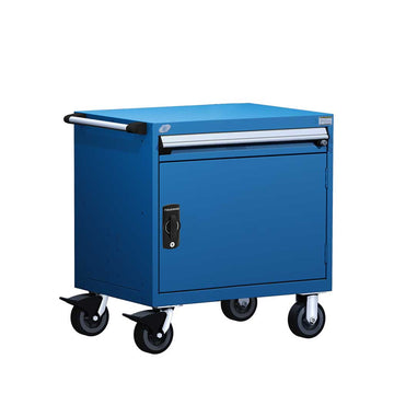 30" Mobile Partitioned 1-Drawer Door HDR Steel Cabinet HDC-R5BDG-2801