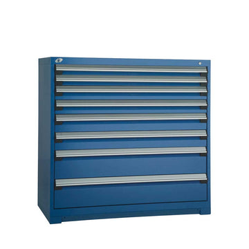 48" 8-Drawer HDR Cabinet with Compartments, Forklift Base HDC-R5AHE-4409