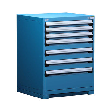 30" 7-Drawer Steel HDR Cabinet with Forklift Base HDC-R5ADG-3804