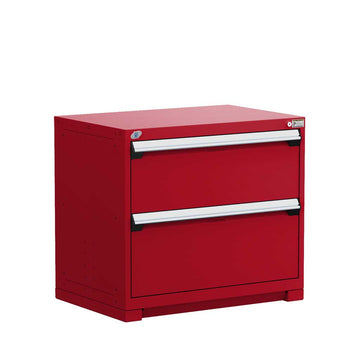 36" 2-Drawer Steel HDR Cabinet with Forklift Base HDC-R5AEC-3022