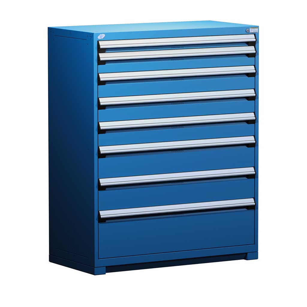 48" 8-Drawer HDR Cabinet with Compartments, Forklift Base HDC-R5AHE-5809