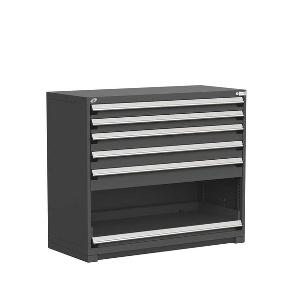 54" 5-Drawer Steel HDR Cabinet with Forklift Base HDC-R5AJG-4402